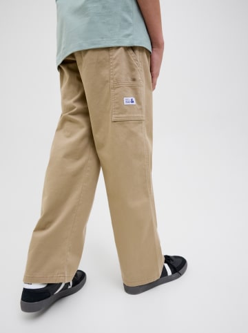 JACK & JONES Junior Cargohose "Alex" in Beige