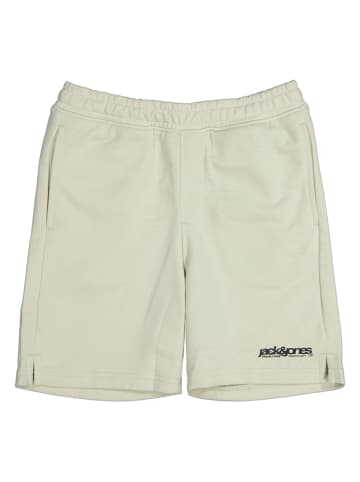 JACK & JONES Junior Szorty dresowe "Karl" w kolorze beżowym