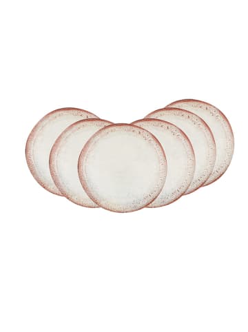 Ard'time 24-częściowy zestaw "Agate" w kolorze jasnoróżowo-beżowym