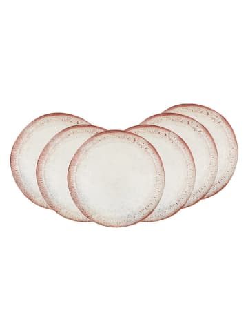 Ard'time 24tlg. Kombiservice "Agate" in Beige/ Rosa