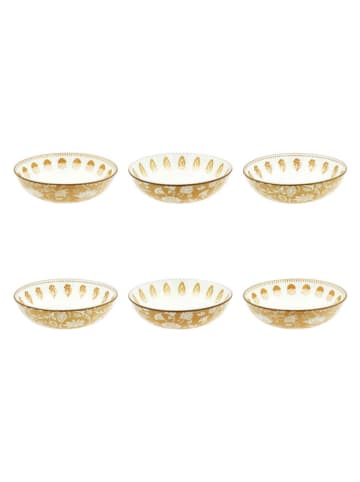 Ard'time 6-delige set: soepborden "Ambre" oranje - Ø 21 cm