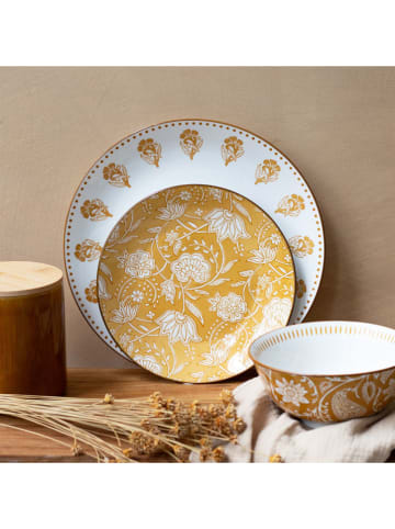 Ard'time 6-delige set: dessertborden "Ambre" oranje - Ø 20,5 cm