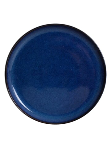 Ard'time 6-delige set: dinerborden "Blue moon" blauw - Ø 27 cm