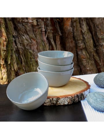 Ard'time Miski (6 szt.) "Galet" w kolorze szarym - Ø 11 cm