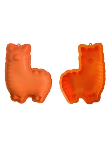 Ard'time Silikon-Backform "Lama" in Orange - (B)23 x (H)30 x (T)4,8 cm