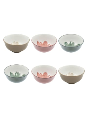 Ard'time 6er-Set: Schalen "Hanae" in Bunt - Ø 10,5 cm