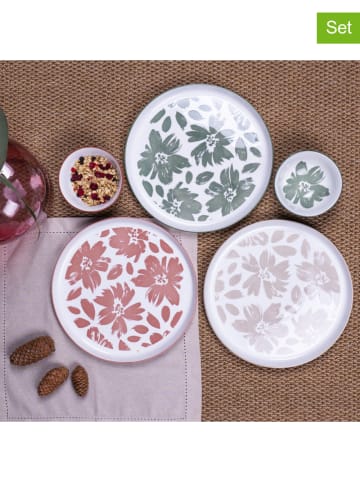 Ard'time 30-częściowy zestaw "Hanae" w kolorze biało-zielono-czerwonym