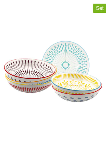 Ard'time 6-delige set: soepborden "Kyoto" meerkleurig - Ø 21 cm