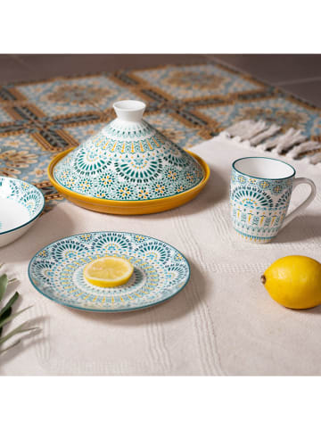 Ard'time Kubki (6 szt.) "Mandala" w kolorze błękitno-różowym - 340 ml