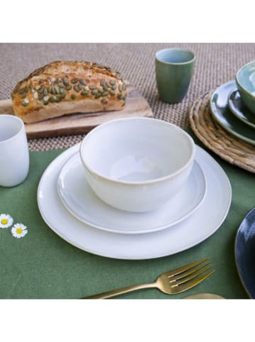 Ard'time 6er-Set: Schalen "Mila" in Grün/ Weiß - Ø 14,2 cm