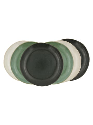 Ard'time 30tlg. Kombiservice "Mila" in Grün/ Weiß