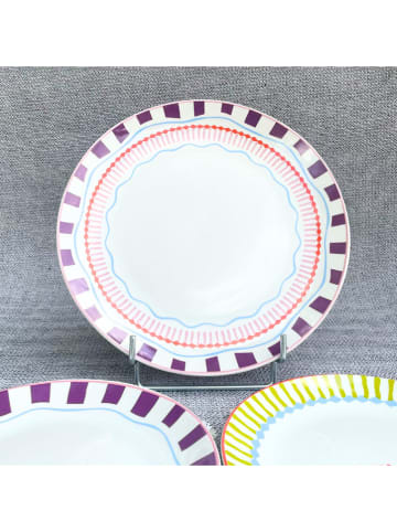 Ard'time 6er-Set: Speiseteller "Relax Sunset" in Bunt - Ø 27 cm