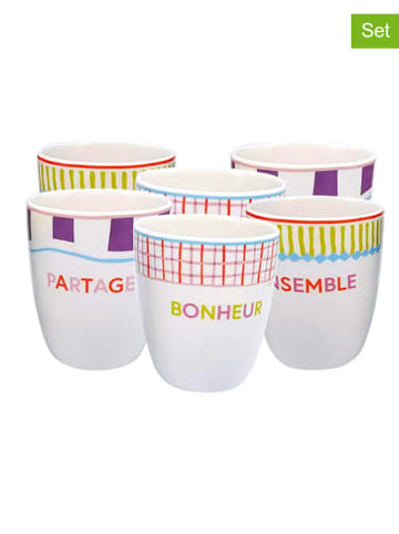 Ard'time Kubki (6 szt.) "Relax Sunset" w różnych kolorach - 200 ml