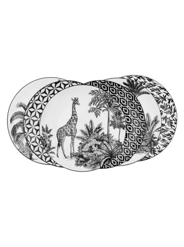 Ard'time 30-delig combiservies "Savana" wit/zwart