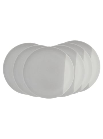 Ard'time 18-delig combiservies "Terre De Sienne" grijs/wit