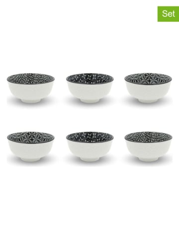 Ard'time Miski (6 szt.) "Villa Les Pins" w kolorze białym - Ø 11 cm