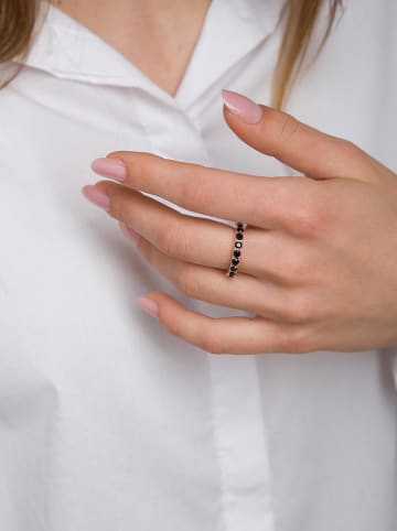 Pandora Rosévergulde ring met kristallen