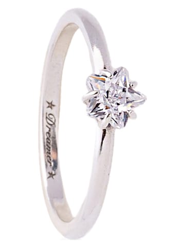 Pandora Silber-Ring mit Edelsteinen