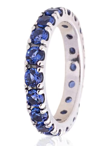 Pandora Silber-Ring mit Kristallen