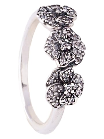 Pandora Silber-Ring mit Edelsteinen