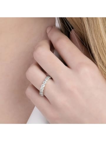 Pandora Zilveren ring met zirkonia's