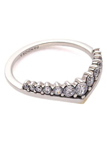 Pandora Silber-Ring mit Edelsteinen