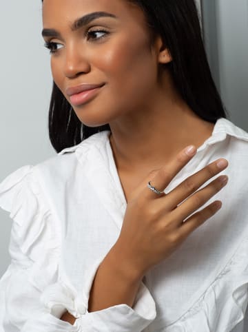 Pandora Srebrny pierścionek z cyrkoniami