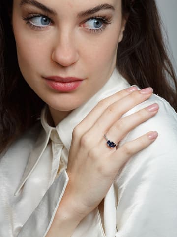 Pandora Zilveren ring met kristallen