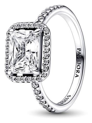 Pandora Zilveren ring met zirkonia