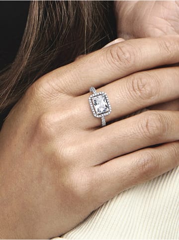 Pandora Silber-Ring mit Zirkonia