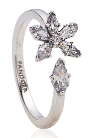 Pandora Zilveren ring met edelstenen