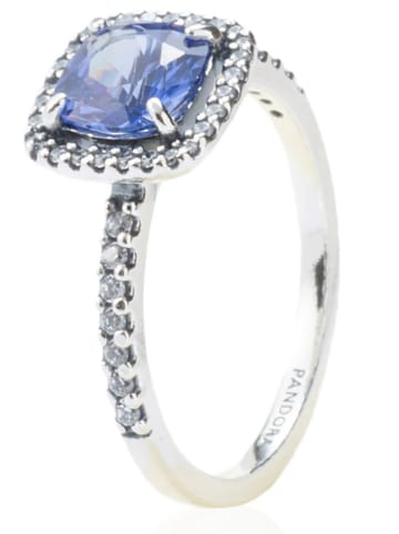 Pandora Silber-Ring mit Edelsteinen und Kristallen