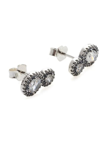 Pandora Srebrne kolczyki-wkrętki z cyrkoniami