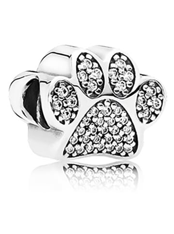 Pandora Silber-Bead mit Edelsteinen
