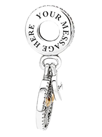 Pandora Srebrny charms z cyrkoniami