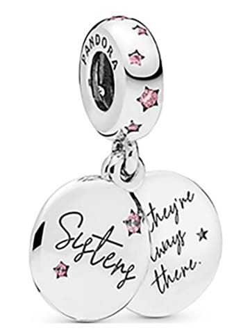 Pandora Zilveren hanger met edelstenen