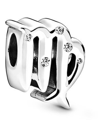 Pandora Silber-Bead mit Edelsteinen