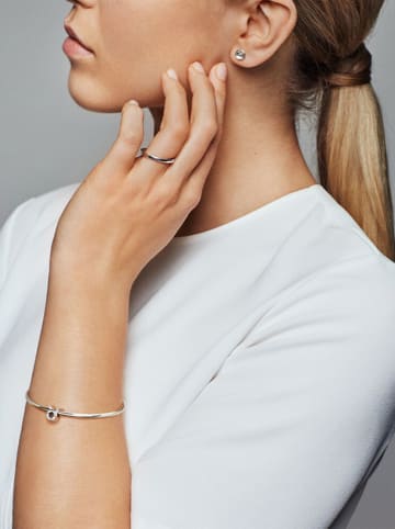 Pandora Srebrny charms z cyrkoniami