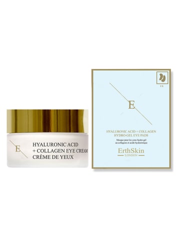 ErthSkin 6-częściowy zestaw "Hyaluronic Acid + Collagen" do pielęgnacji twarzy