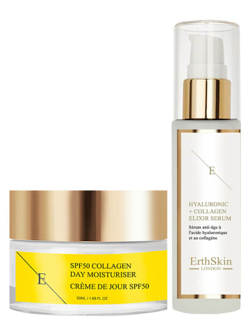 ErthSkin 2tlg. Gesichtspflege-Set ''Collagen & Hyaluronic Acid + Collagen''