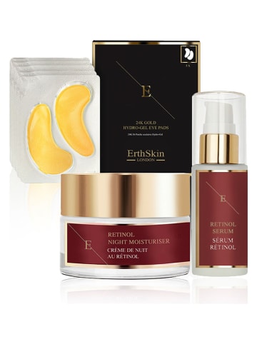 ErthSkin 7-delige gezichtsverzorgingset ''Retinol + Collagen Gold''