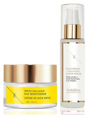 ErthSkin 2tlg. Gesichtspflege-Set ''Collagen & Hyaluronic acid + Collagen''