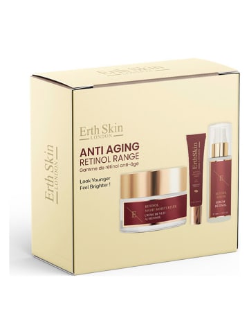 ErthSkin 3-częściowy zestaw "Anti Aging Retinol" do pielęgnacji twarzy