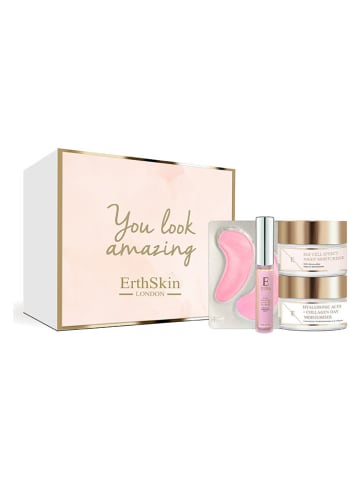 ErthSkin 8-częściowy zestaw "Ros. Blos. + EGF  + Hyal. Acid & Collagen"