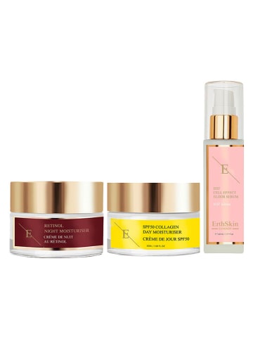 ErthSkin 3-delige gezichtsverzorgingset ''Collagen + Retinol + EGF Cell Effect''
