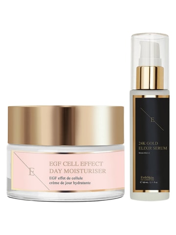 ErthSkin 2tlg. Gesichtspflege-Set ''24k Gold + EGF Cell Effect''