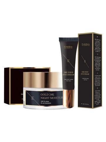 ErthSkin 2tlg. Gesichtspflege-Set ''24K Gold''