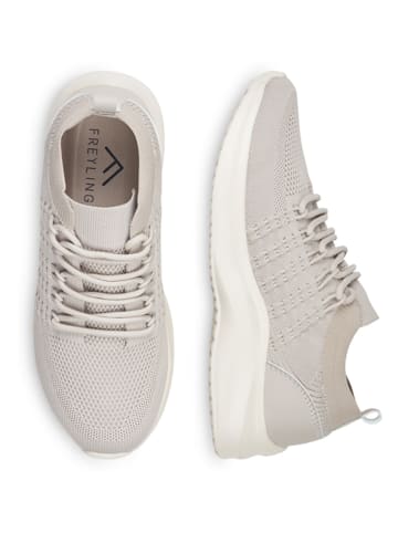 Freyling Sneakersy w kolorze beżowym