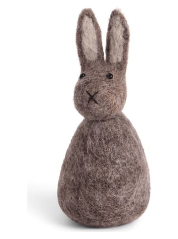 Gry & Sif Decofiguur ''Bunny'' grijs - (L)16 cm