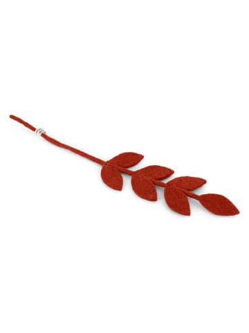 Gry & Sif Dekoracyjna gałązka "Leaf" w kolorze jasnobrązowym - dł. 35 cm